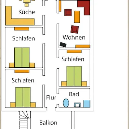 Sonnige-ferienwohnung-100qm-im-1-obergeschoss-der-villa-walhall-in-einem-parkaehnlichen-garten Apartment Sellin (Rugen)